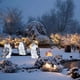 thumbnail image 2 of 3 uds. Pingüino de Navidad acrílico 50 LED iluminan la decoración de estatuillas al aire libre (pequeño), 2 of 5