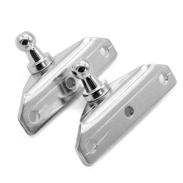 Soporte Perno Esférico 10 Mm para Soporte Gas 2 Mm/paquete Resorte Refuerzo para Acero 10 Mm Nuevo