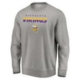 thumbnail image 2 of Men's Gray Minnesota Vikings Elevate Play Pullover Sweatshirt, 2 of 3