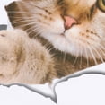 thumbnail image 2 of Cartoon Cute Cat 3D Wall Decorative Stickers Toilet Paste Cover Stickers 21*29cmSticker, 2 of 6