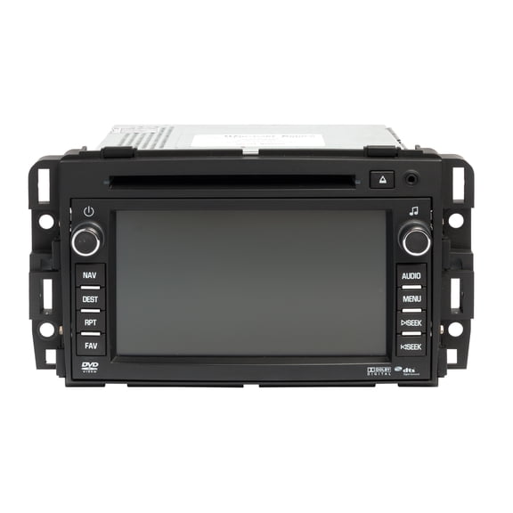 Restored 2011 GMC Acadia AM FM Receiver w Audio-Video Disc Player Nav Ready 22921421 (Refurbished)