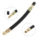 thumbnail image 5 of 8 piezas de extensi?n de v?stago de v?lvula de neum?tico 2 tubo extensor de v?stago de v?lvula doble flexible 5.9 "6 multigrado 45 90 135 adaptador para coche, cami?n, motocicleta, bicicleta, remolque RV Unique Bargains vástagos de válvula automotriz, 5 of 7