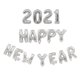 thumbnail image 2 of Ganfancp 2021 Globos Festival Escena Decoración Suministro Fiesta 16 Pulgadas Ofertas Del Día 2 Paquetes de Globos de Aluminio (1 Paquete de ''2021'' + 1 Paquete de '''Feliz Año Nuevo '), 2 of 2