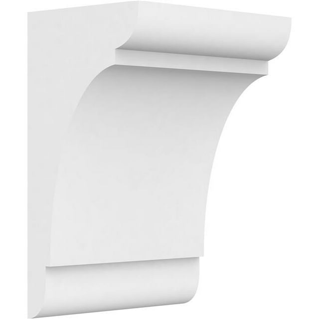 Ekena Millwork CORP07X05X10OLY Standard Olympique Architecture Grade PVC Corbel - 10 x 7 x 5 Po.