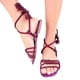 thumbnail image 3 of Sandalias planas con correa cruzada y punta abierta en la playa con cuerda y nudo de talla grande para mujer Wmkox8yii shjk2873, 3 of 3