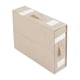 thumbnail image 1 of XWSHYW Contenedores de Almacenamiento Caja de Almacenamiento para Juegos de Sábanas, Tela, Ventana Visual, Cremallera, Plegable, Caja de Clasificación de Mantas, Armario, Almacenamiento de Ropa de Ca, 1 of 2