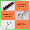 thumbnail image 1 of 8X Disc Golf Retriever Telescoping Disc Golf Stainless Steel Disc Golf Retrieving Device Retrieve Discs, 1 of 8