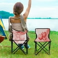 thumbnail image 5 of BZSMCE Camping Chairs Modern Love in The Air Pattern Folding chair, 5 of 8