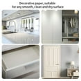 thumbnail image 4 of Toystoory Adhesivo de pared autoadhesivo de cristal, papel PET decorativo extraíble impermeable para puerta de de encimera Decoración del hogar Blanco 0.6*5 M, 4 of 6