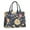 Pioneer Flower Floral, variant on Large Capacity Tote Bag,Pioneer Flower Floral Print Pattern Handbag Fashion Luxury Tote Bag,15.7"x13"x 5.1" Inches,Laptop Compatible