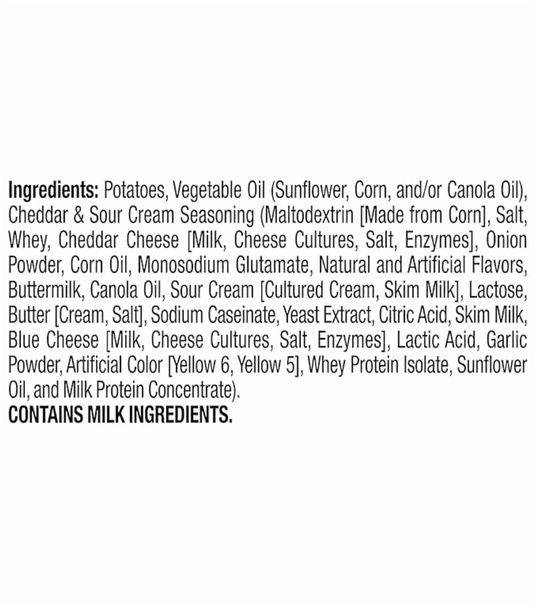 Ruffles Potato Chips, Cheddar Sour Cream, 1.5 Oz Bags, Pack of 12, Bundled by Shoppyway