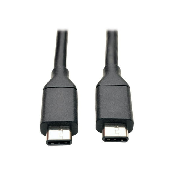 Tripp Lite 3 ft. USB 3.1 Gen 2 USB-C Cable (M/M), 10 Gbps, 3' USB Type-C, Fast Charging Devices (U420-003-G2)