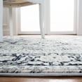 thumbnail image 4 of Safavieh Herat Rozen Oriental Area Rug, Navy/Ivory, 4' x 6', 4 of 11