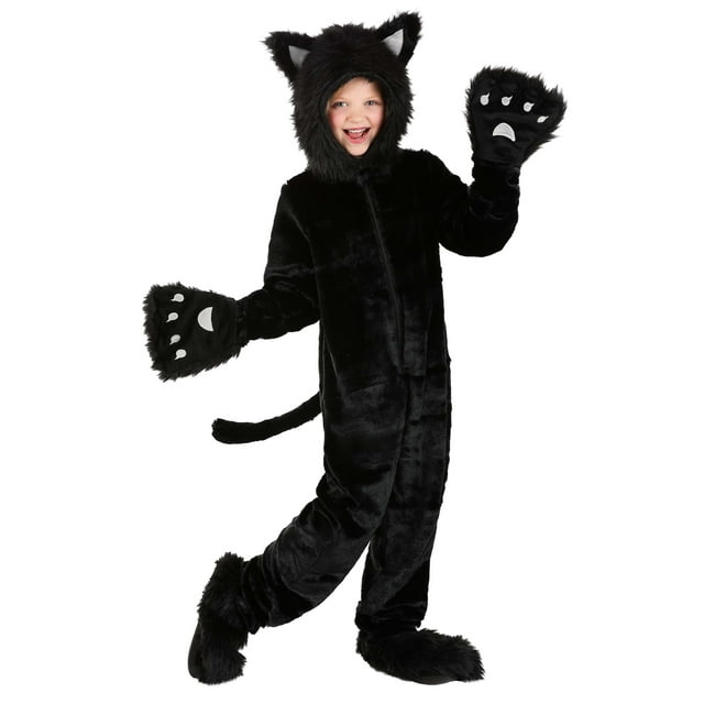 Kid's Purrfect Black Cat Costume