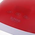 thumbnail image 3 of Desecador de uñas de 24W UE Perfecl Ventilador Secadora de uñas rojo, 3 of 8