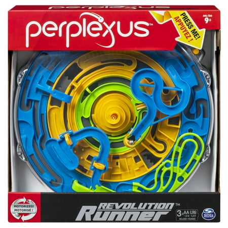 Perplexus Revolution Runner, Motorized Perpetual Motion 3D Maze Game, for Ages 9 and (Best Bus Games 3d)