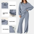 thumbnail image 4 of SHEWIN Women's 2 Piece Tracksuit Sets Long Sleeve Sweatsuit Fall Outfits for Women 2025 Clothing, 4 of 10