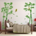 thumbnail image 4 of Toystoory Adhesivo de pared de bambú para dormitorio, impermeable, extraíble, ventana, puerta, calcomanía decorativa, papel tapiz de moda Natural, Decoración del hogar Toystoory HA074965-00, 4 of 6