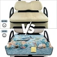 thumbnail image 6 of COEQINE Golf Cart Seat Covers with Carry Handle, Comfortable Portable Golf Cart Seat Towel Blanket, Fits for EZGO Yamaha Club Car and Other 2-Seat Golf Carts, Sea Turtle Coral Blue, 6 of 8