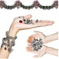 thumbnail image 3 of Christmas Advent Calendar Countdown Diy Charm Bracelet Making Kits 24 Days Countdown Calendar Bracelets Set Hao, 3 of 4