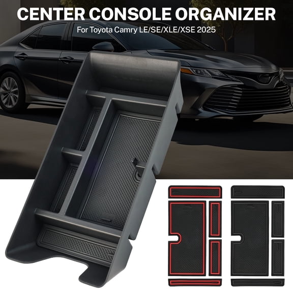 Center Console Organizer Armrest Storage Box Pallet New for Toyota Camry 2025-26