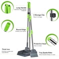 thumbnail image 3 of Niubya Pooper Scooper for Dog, Poop Scoopwith 3 Pack Adjustable Long Handle, Silver&Green, 3 of 5