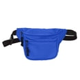 thumbnail image 4 of DALIX Adjustable Waist Strap Unisex Fanny Pack, Polyester, Royal Blue, 4 of 5