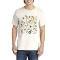 thumbnail image 3 of Wildflower Field Floral Graphic Tee T-Shirts for Women, Short Sleeve Tops - Vintage Ivory, 3 of 5