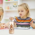 thumbnail image 3 of Capybara Water Bottle With Straw 510 Ml Heat-Resistant Food-Grade Portable Drinking Cup With Lid And Keychain For Kids, 3 of 5