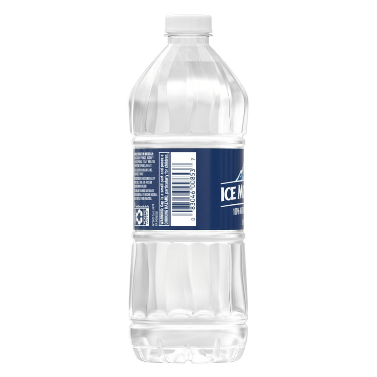 Ice Mountain 100% Natural Spring Water 20oz Bottle - Refreshing
