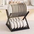 thumbnail image 1 of Multi-functional Kitchen Sink Household Bowl Rack Bowl Chopsticks Drain Rack Sink Dish Storage Rack, 1 of 5