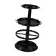 thumbnail image 3 of Torre de joyería de artesanía de arete giratorio para pendientes centrales de pulsera Negro, 3 of 8