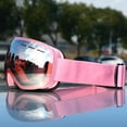 thumbnail image 1 of de Esquí Magnéticas Resistentes Al Arañazos Sin Esquí Marco rosa shamjiam Gafas de snowboard de esquí, 1 of 9