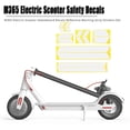 thumbnail image 4 of Tira de advertencia Etiqueta engomada del reflector de la vespa Pegatinas reflectantes de tira de PVC de advertencia de conducción nocturna FLhrweasw Nuevo, 4 of 6