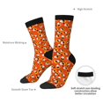thumbnail image 4 of Disketp Funny corn spider web Unisex Crew Socks Lightweight Breathable Ventilation Ankle Socks, Mid-calf socks for Daily, 4 of 6