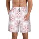 thumbnail image 1 of Balery Christmas Snowflakes Traje de Baño Estilo Hawaiano para Hombre, Shorts de Secado Rápido con Bolsillos-Medium, 1 of 6