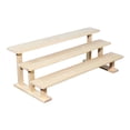 thumbnail image 1 of Tnarru Figure Display Stand Storage Shelf Decoration Multifunctional Perfume Organizer Wooden Display Riser for Cosmetics Countertop 3 Tier 40cm, 1 of 8