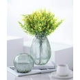 thumbnail image 2 of 8pcs-Fake Flower Yellow 7 Fork Tip Leaf Spike Ofspeizc CZJJ-HQ6-4, 2 of 6