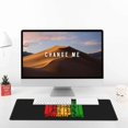 thumbnail image 3 of DouZhe Large Mouse Pad, Freedom Day Flag Non-Slip Waterproof Rubber Keyboard Office Desk Pads Mousepad, 29.5 x 15.8 inches 3mm Thick, 3 of 7