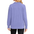 thumbnail image 4 of TARAINYA Women Oversized Half Zip Sweatshirt Casual Quarter Zip Pullover with Pocket, 4 of 8