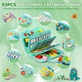 thumbnail image 4 of Montessori Busy Board Quiet Flower para 1 a 3 años con pesca, 4 of 7