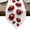 Red, variant on Ladybug Table Runner Linen Burlap Table Runner 48 Inches Long Red Black Animals Dresser Scarves for Kitchen Island Coffee Dining Room Party Wedding Banquet Holiday Decoration 13"x48"