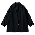 thumbnail image 4 of CHGBMOK Blazers for Women Business Casual Long Sleeve Suit Jacket Lapel Button Down Suit Jacket with Pockets, 4 of 9
