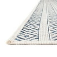 thumbnail image 4 of Unique Loom Outdoor Striped Collection Area Rug - Maia (7' 10" Octagon Light Blue/Ivory), 4 of 6