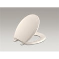thumbnail image 1 of Kohler K-4662-55 Lustra Quick-Release Round-Front Toilet Seat - Innocent Blush, 1 of 1
