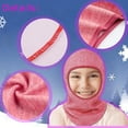 thumbnail image 6 of Youth Kids Balaclava Beanies Cold Weather Ski Mask Thermal Warm Breathable Full Face Mask Winter Windproof Neck Hood Ninja Mask for Boys Girls Toddle, 6 of 9