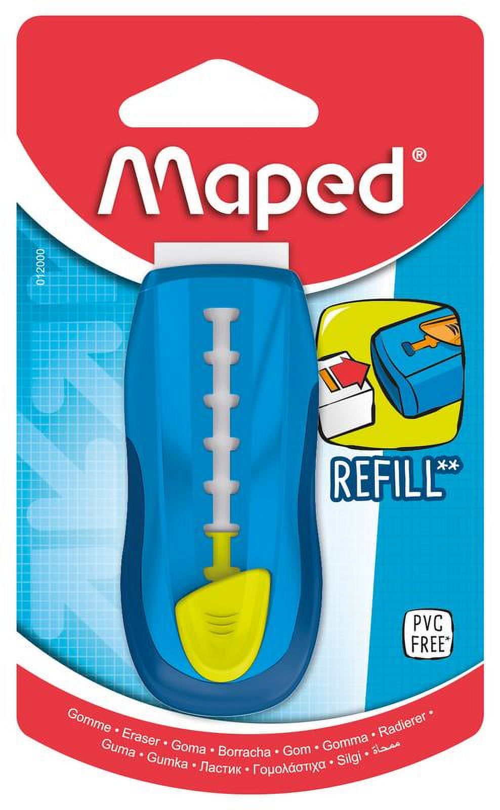 Maped Universal Gom Stick Eraser with Refillable Holder