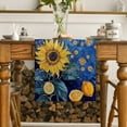thumbnail image 3 of Watercolor Sunflower Lemon Plant Table Runners Dresser Table r Farmhouse Dining Table Runner Holiday Party ration, 3 of 7