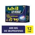 thumbnail image 1 of Advil 12 horas 12 tabletas 600 mg, 1 of 4