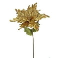 thumbnail image 1 of Vickerman OF160108 Tige de Fleur de Poinsettia d'Or&44; 15 Po., 1 of 3
